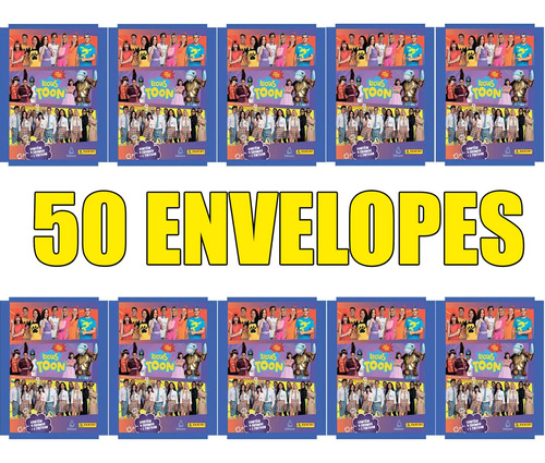 Figurinhas Luccas Neto 50 Envelopes- 200 Figurinhas 50 Cards