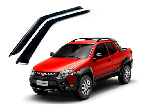  Calha Chuva Defletor Fiat Strada 2/3 Portas