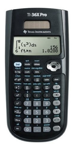Instrumentos Texas Ti36 X Pro Calculadora Científica Wlm Neg