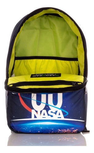 Mochila Hardhead 0449 Color Azul Diseño Nylon (hot Transfer) 19l