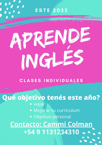 Imagen 2 de 5 de Profesora De Inglés - Ex Residente De Nueva Zelanda