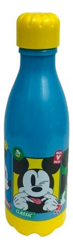 Botella De Agua Infantil Mickey Mouse Tapa Rosca   