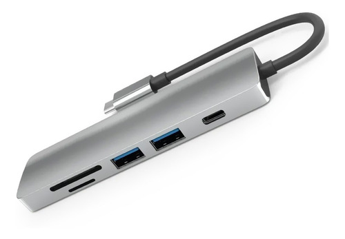 Imagen 6 de 8 de Adaptador Multipuerto Hub 6-en-1 Usb 3.0 Pd Tf Sd