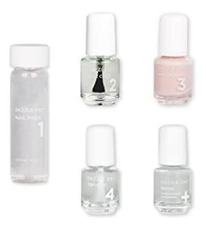 Esmalte De Uñas - Dazzle Dry Mini Kit Sistema De 4 Pasos - T