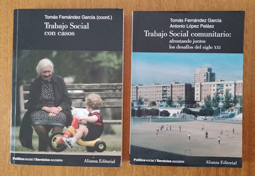 Lote X 2 Libros De Trabajo Social Tomas Fernández García 
