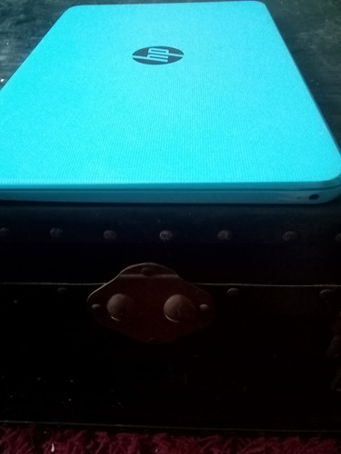 Hp Laptop 14 Intel Celeron 4gb Ram 32gb Ssd Windows 10 Azul Azul (Usado)