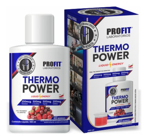 Thermo Power - Termogénico Líquido - Pote 480ml - Profit Lab