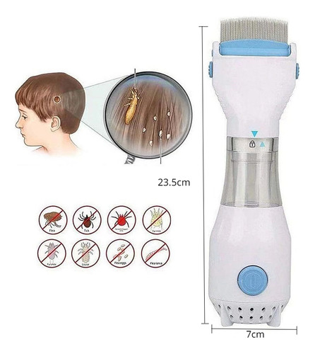 Vacuum Machine Kills Lice Nits Comb Eliminates Lice