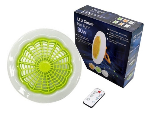 Led Ventilador De Techo Multifuncion 30w Fan Light De Remoto