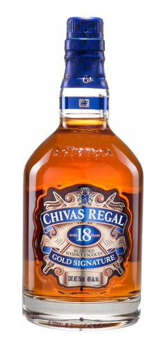 Whisky Chivas Regal 18 Años 750ml Scotch Escocés Botella