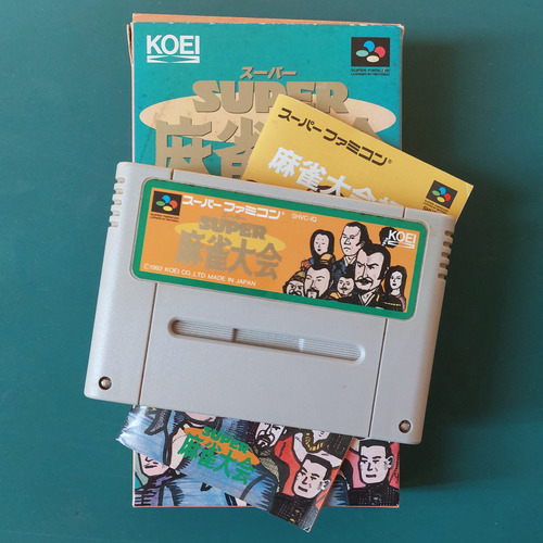 Super Mahjong Taikai (super Famicom Original Japonés)