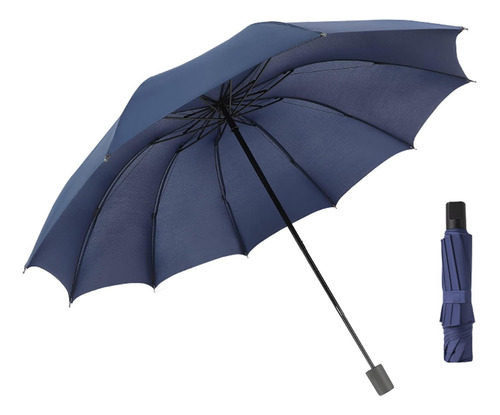 Compact Travel Umbrella For Rain,8 Ribs Strong Windproof Umb