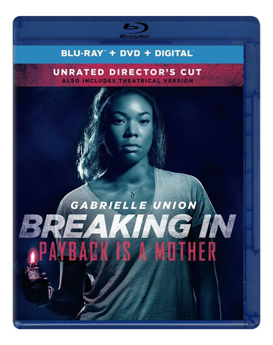 Breaking In 2018 Gabrielle Union Pelicula Blu-ray + Dvd