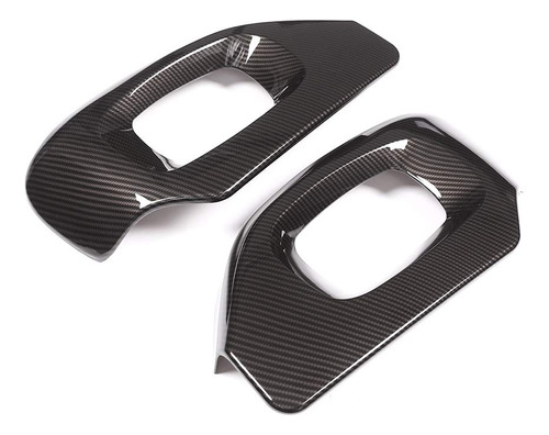 Accesorios De Coche Abs Fibra De Carbono Asiento Lateral Ma.