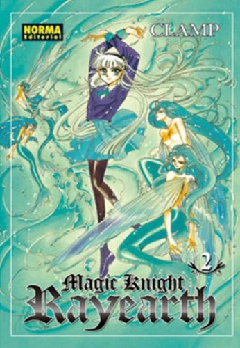 Manga Magic Knight Rayearth # 02 De 03 - Clamp