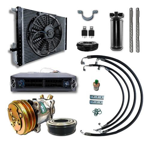 Kit De Ar Condicionado Automotivo Universal 12v Technoauto