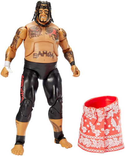 Wwe Figura Elite Umaga + Envio Gratis