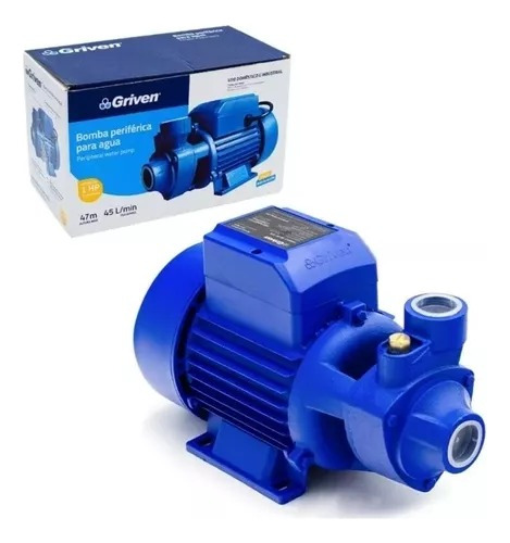 Bomba De Agua Periférica 1 Hp Marca Griven