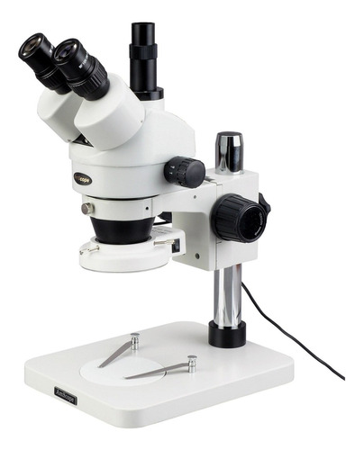 Amscope Sm-1tszz-144s Professional Trinocular Zoom Microscop
