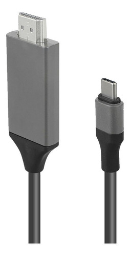Cable Tipo C A Hdmi 4k Notebook Audio Video Calidad 1,8metro