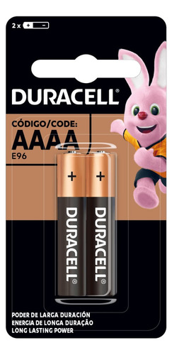 Pack 2 Pilas Duracell Aaaa Alcalina Ultra E96
