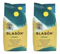 Comprar 2 Kg  Café Espresso Molido Gourmet 100% Arábica  Blasón