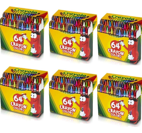 Crayones Crayola X64u Pack X6