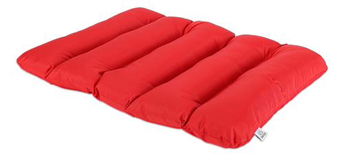 Cama Perro Pet2go® Portátil Viaje - Enrollable 75x55cm Color Rojo