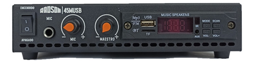 Radson 45musb Amplificador Mezclador  De 20w Con Bluetooth