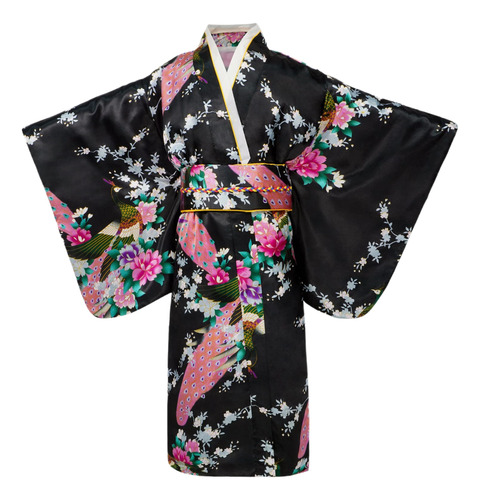 Kimono Tradicional Japones Yukata Disfraz Traje  Cosplay Ropa Vestido Para Niñas