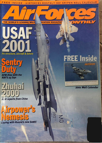 Revista Air Force Montly Número 154 Enero 2001