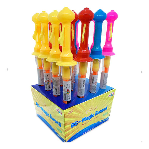 Bolha De Sabão Gigante Magic Bastão Kit Com 04 Unidades