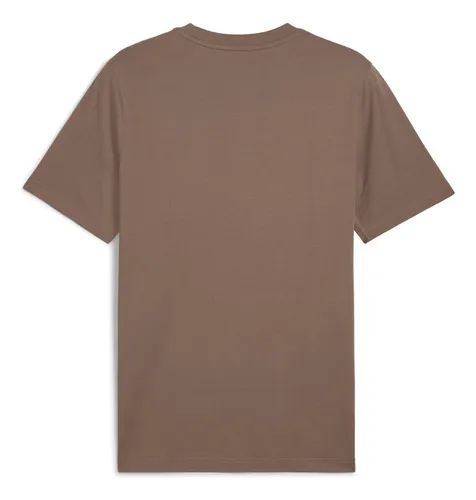 Polera Puma Wardrobe Ess Tee Cafe Hombre