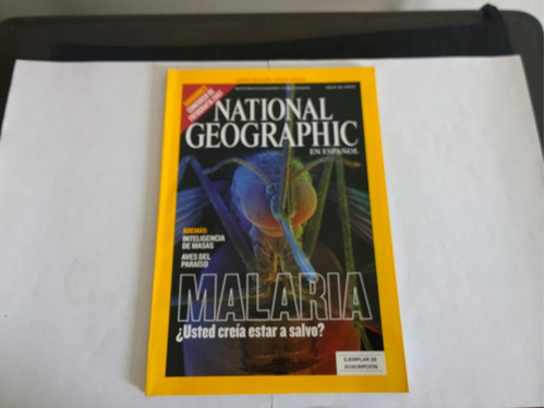 Revista National Geographic Malaria Julio 2007