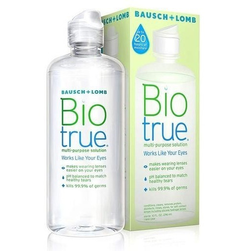 Bio True 300ml Solución Para Lentes De Contacto Bausch+loumb