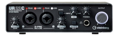 Steinberg Ur22c Usb 3.0 Studio Bundle Con Cubase Ai Y Cubasi