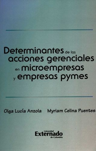 Libro Determinantes De Las Acciones Gerenciales En Microemp