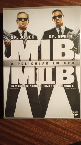 Dvd Original Hombres De Negro 1 Y 2 Mib 1 Y 2- 2 Discos (om)