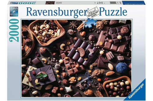 Rompecabezas Ravensburger De 2000 Piezas: Chocolate Paradise