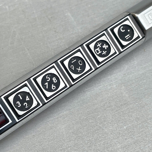 Pluma Calculadora Led, Calcu Pen Vintage, No Seiko, No Casio (Usado)