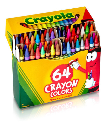 Imagen 2 de 2 de Crayola: Caja X 64 Crayolas