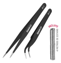 Comprar Pinza Antiestastica Smd Baku Recta Y Curva