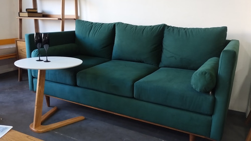 Mesa Auxiliar Para Sofa Laqueada Blanco