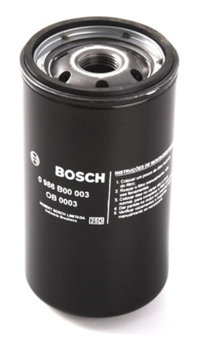 Filtro De Óleo Blindado Bosch 0986b00003
