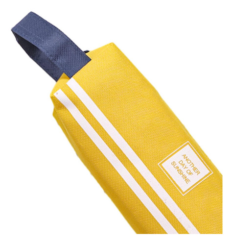 Saco De Lápis Titular Lápis Caixa De Papelaria Amarelo