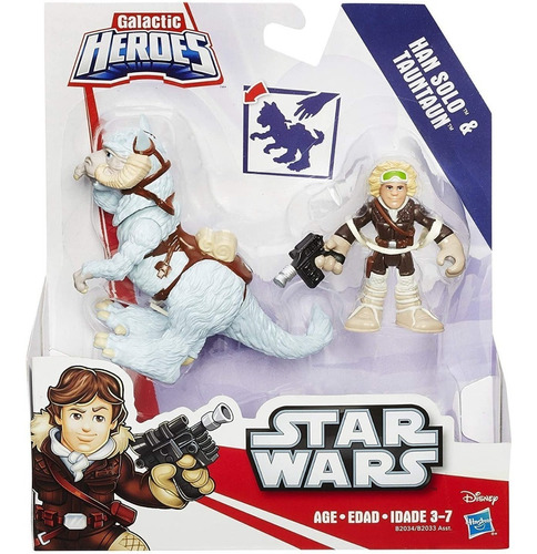 Figura Star Wars Han Solo Taun Taun Hasbro Galactic Heroes 