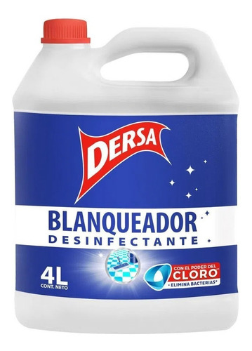 Blanqueador Dersa 4 Litros