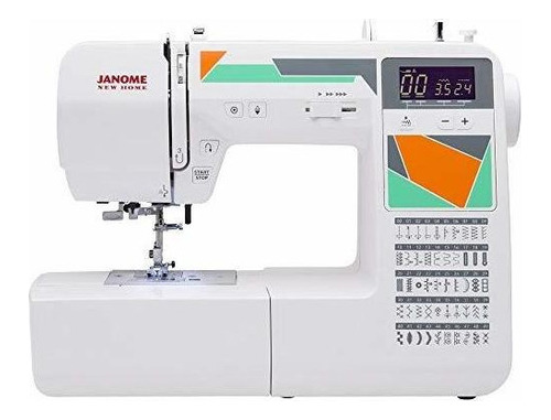 Janome Mod-50 Maquina De Coser Computarizada Con 50 Puntadas