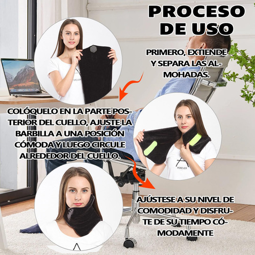Almohada De Viaje,protección Del Cuello,almohada De Viaje