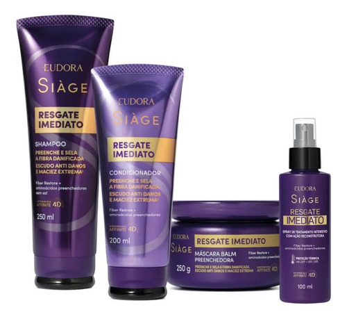 Eudora Kit Siàge Resgate Imediato (4 Itens)